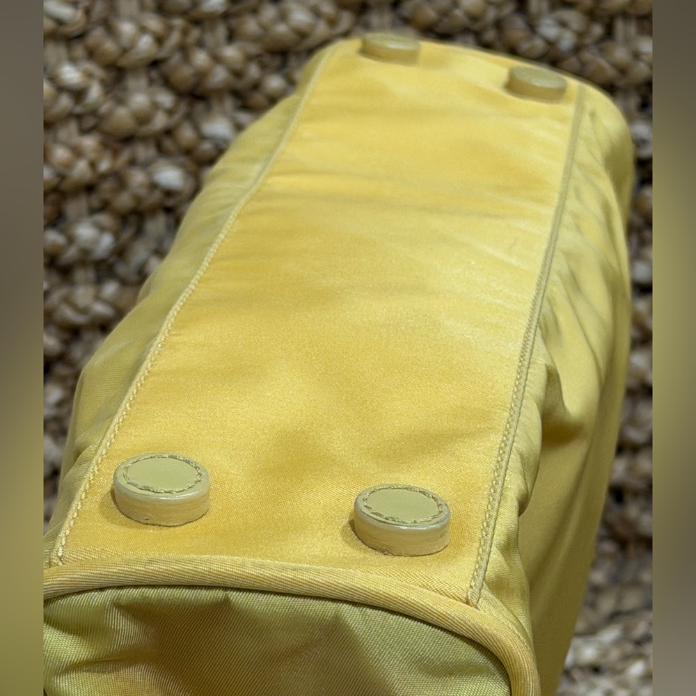 Prada Yellow Nylon Tote - Picture 7 of 11